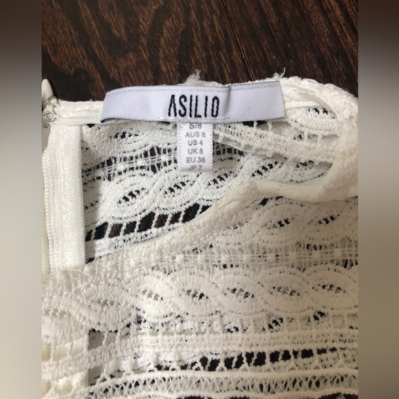 Asilio  Girl Almighty Lace Balloon Sleeves Top - Picture 9 of 9